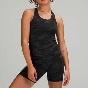 Lululemon Cool Racerback - Black Camo